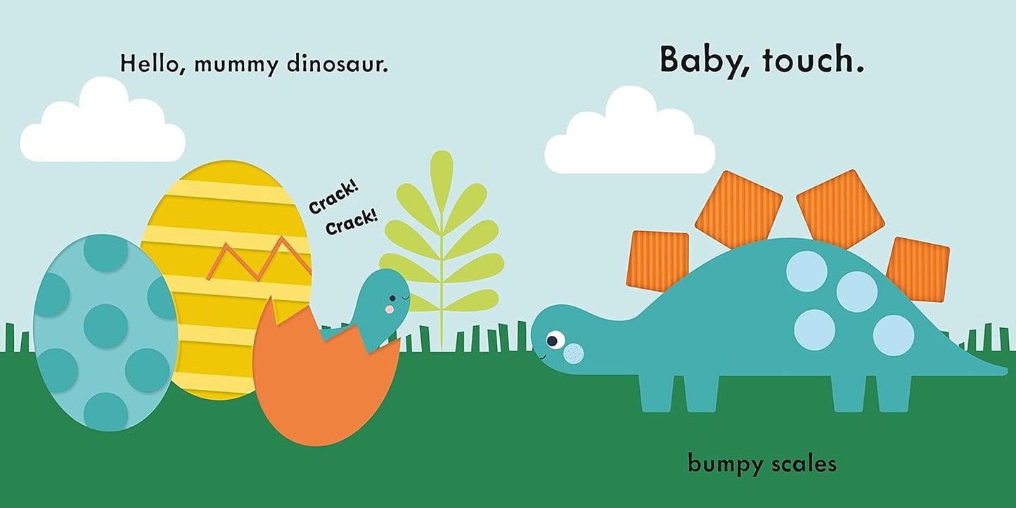 Baby - Touch Animals Playbook Tummy time baby book Board Book