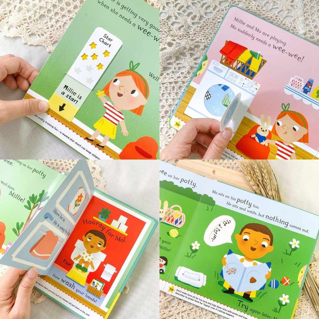 Potty Training Book - Good Habit - Brush Your Teeth - Potty Super Hero - Brush Brush Brush - Children Book