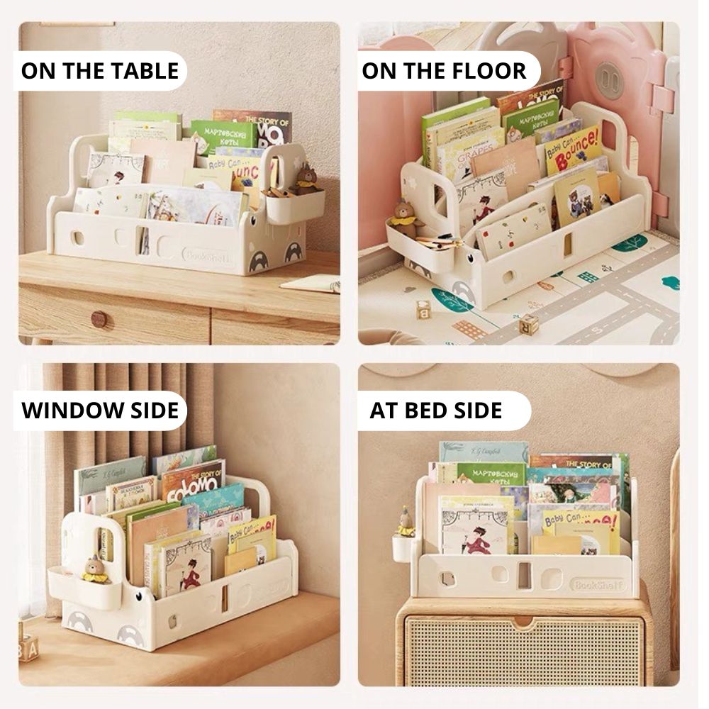 Furniture - Desktop Bookshelf Toy Storage Organizer