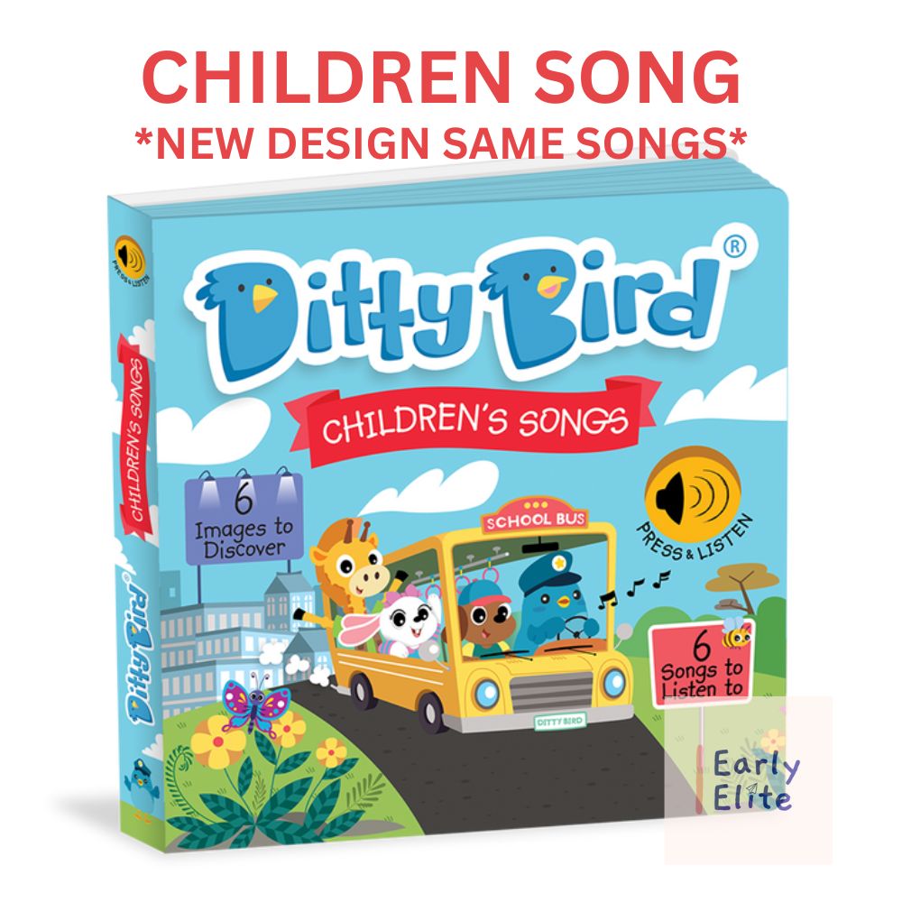 Sound Book - Ditty Bird Song Book (battery operated)