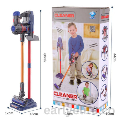 Toy - Electric Vacuum Cleaner with suction Pretend Play