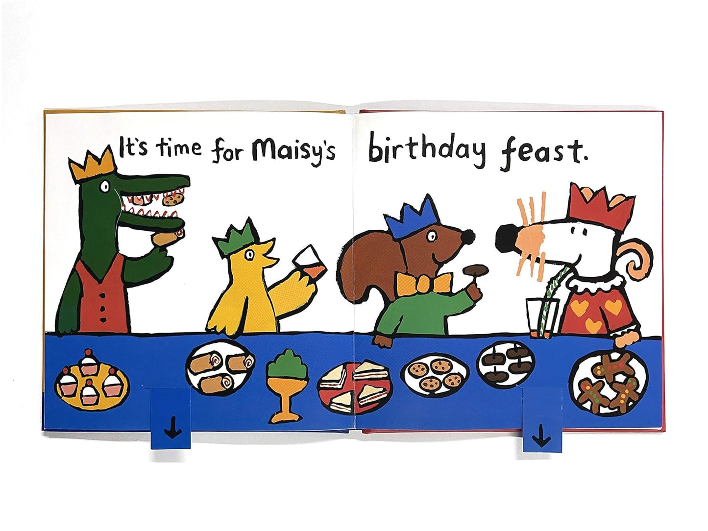 Book - Happy Birthday, Maisy (Interactive push pull book)