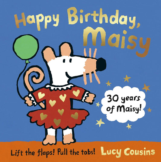 Book - Happy Birthday, Maisy (Interactive push pull book)