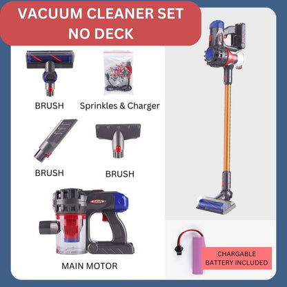 Toy - Electric Vacuum Cleaner with suction Pretend Play