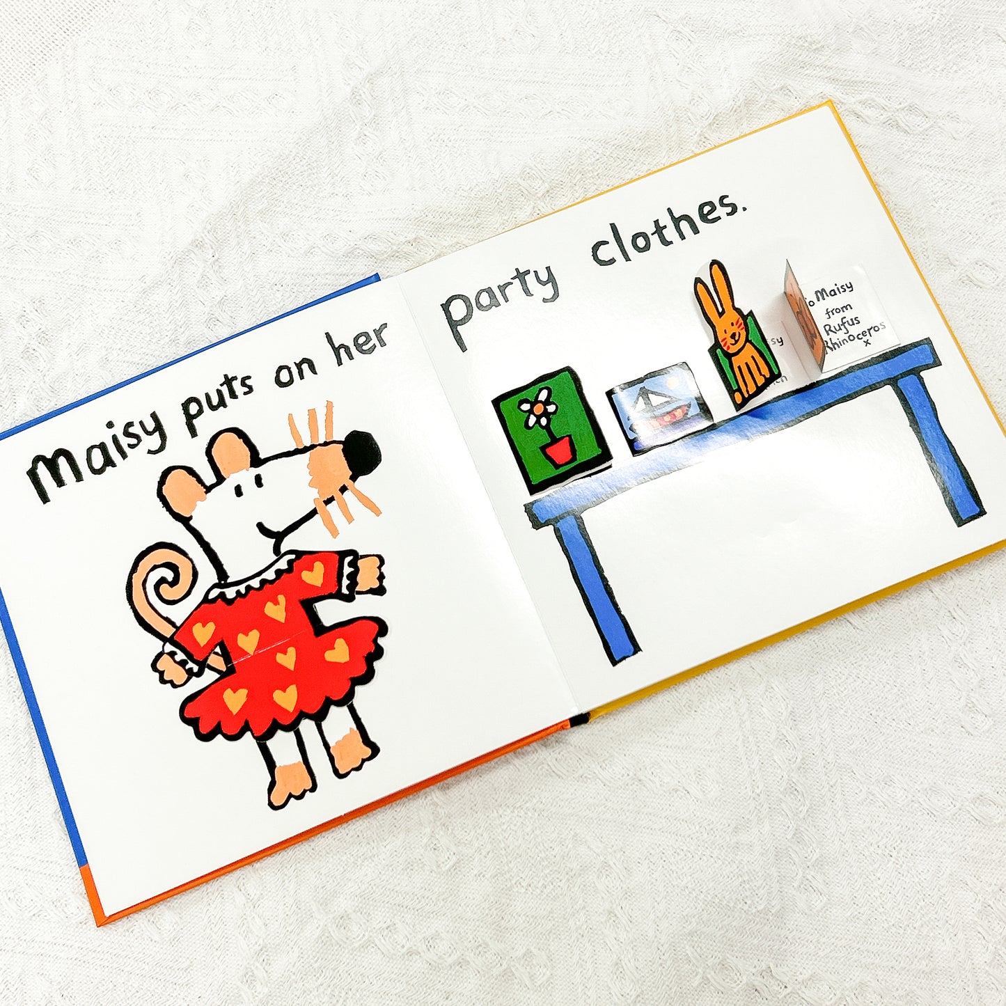 Book - Happy Birthday, Maisy (Interactive push pull book)