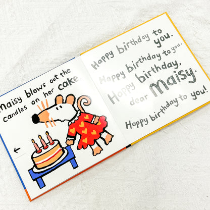 Book - Happy Birthday, Maisy (Interactive push pull book)