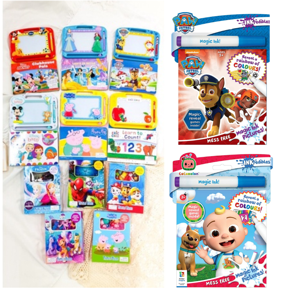 Activity - Magnetic Drawing Board Learning Series: Peppa Pig Disney Mickey Mouse Toy Story