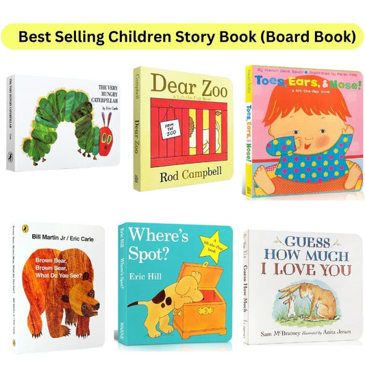 Book - Dear Zoo Where's Spot Baby's Belly Button Board Book