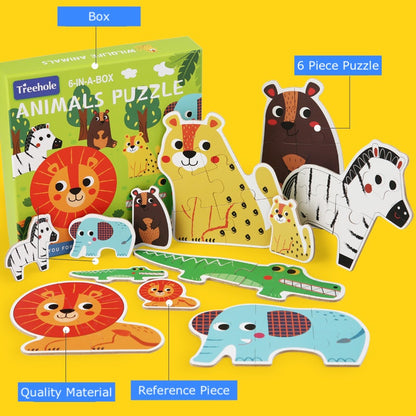 Toy - Baby Puzzle (9 months + / 18month +) Animals / Traffic / Veggie /  Ocean educational toy early learning