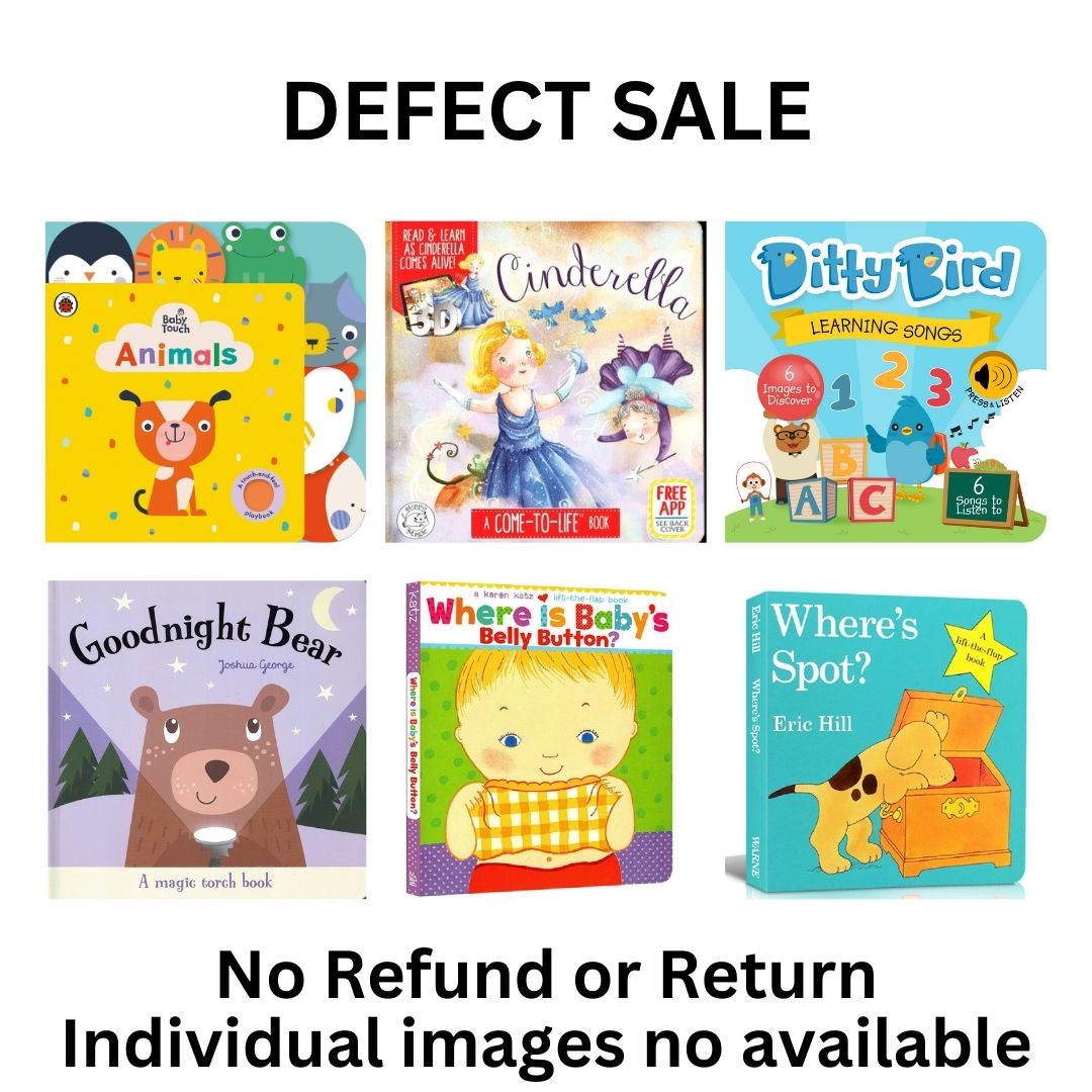 [SALE] DEFECT BOOKS - No Refund or Return