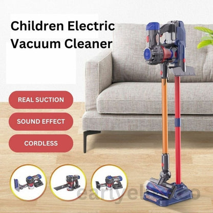 Toy - Electric Vacuum Cleaner with suction Pretend Play