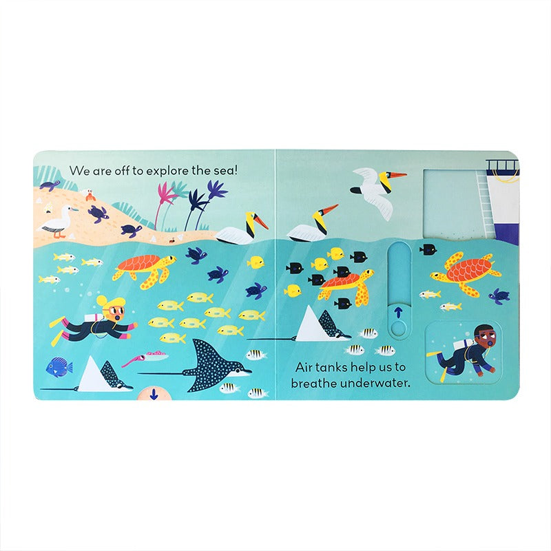 Book - Little World Series (Push Pull Slide Book) Board Book