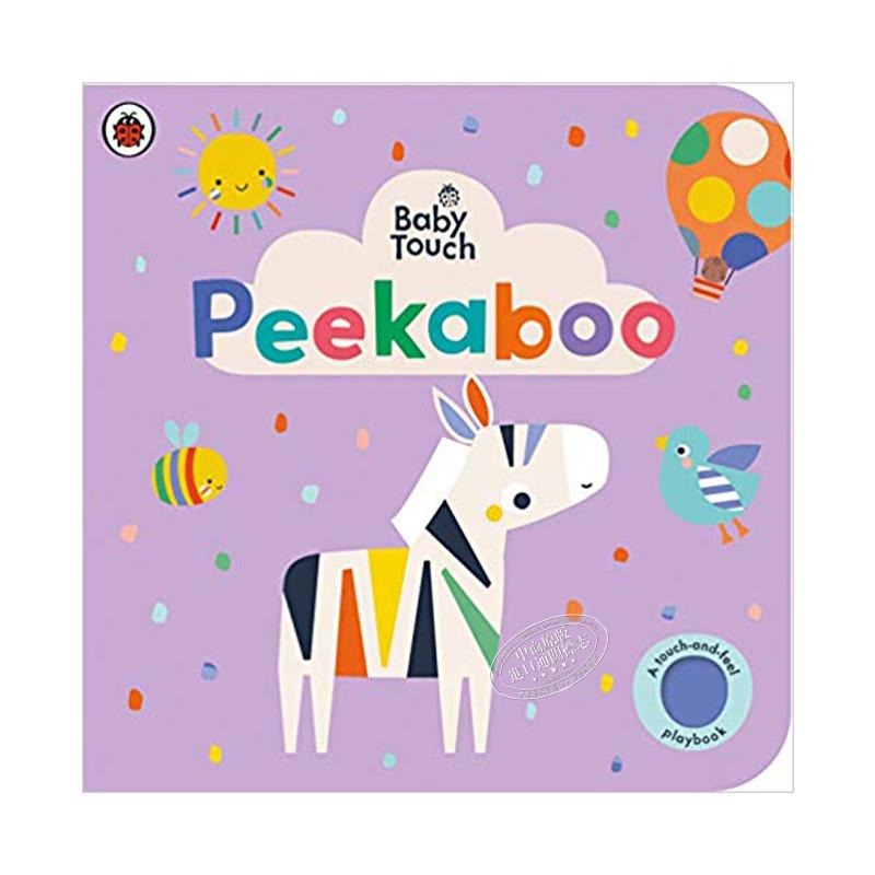 Baby - Touch Animals Playbook Tummy time baby book Board Book