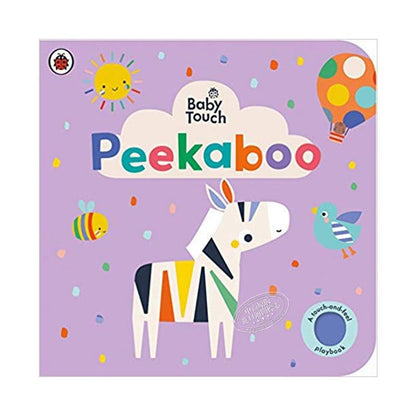 Baby - Touch Animals Playbook Tummy time baby book Board Book