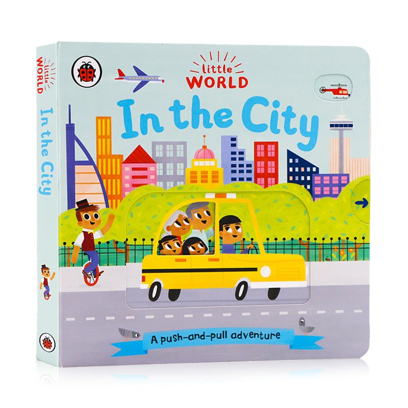 Book - Little World Series (Push Pull Slide Book) Board Book