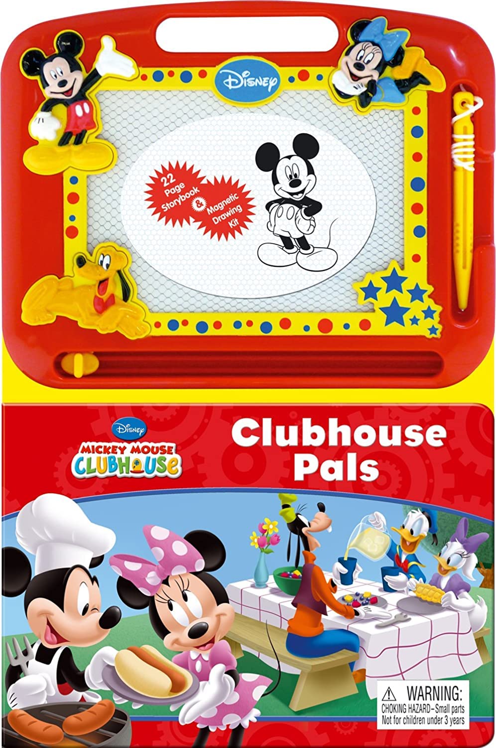 Activity - Magnetic Drawing Board Learning Series: Peppa Pig Disney Mickey Mouse Toy Story