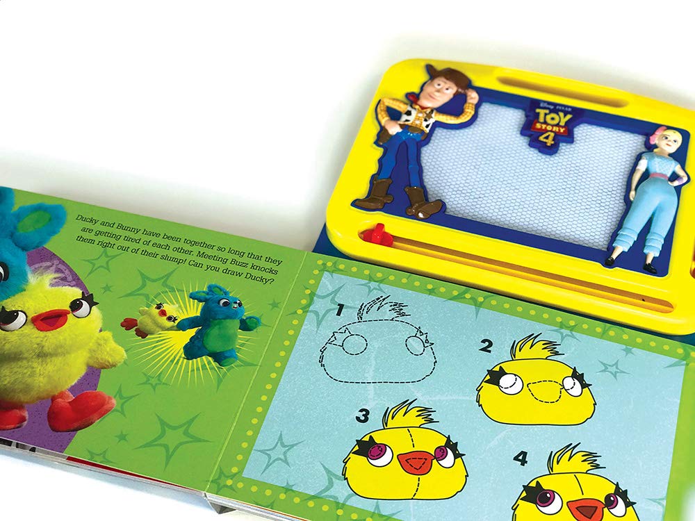 Activity - Magnetic Drawing Board Learning Series: Peppa Pig Disney Mickey Mouse Toy Story