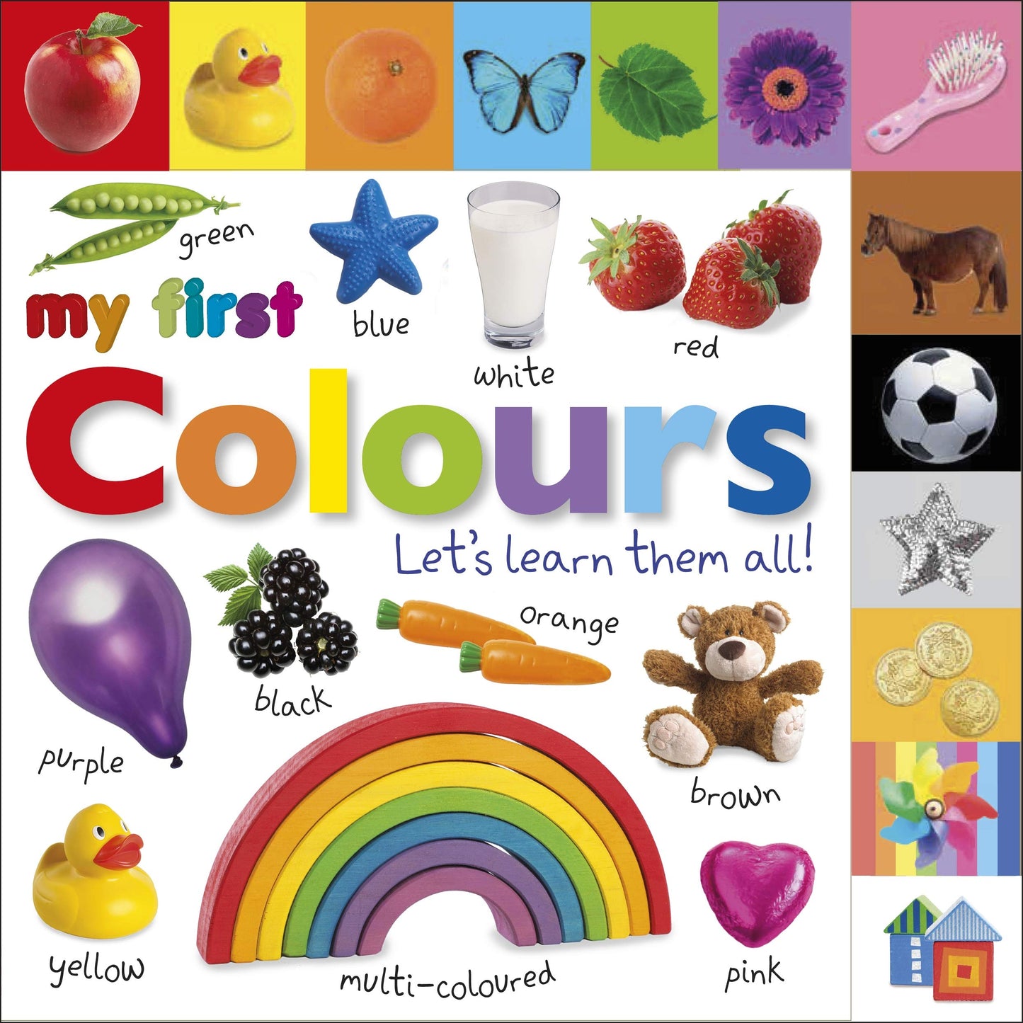 Book - My First Colours/ Zoo/ Numbers/ Things That Goes Board Book