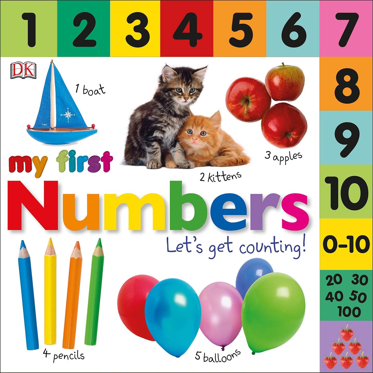 Book - My First Colours/ Zoo/ Numbers/ Things That Goes Board Book