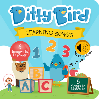 Sound Book - Ditty Bird Song Book (battery operated)