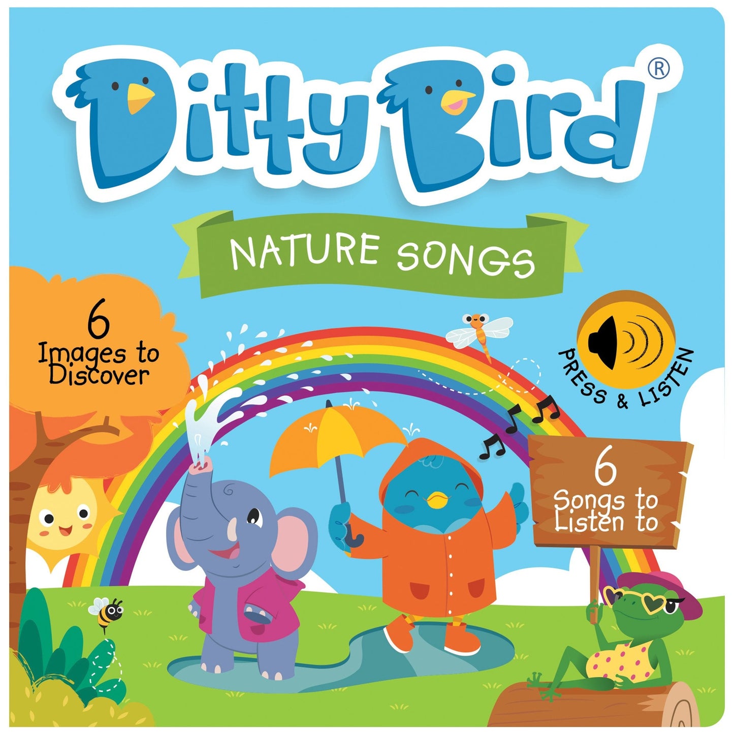 Sound Book - Ditty Bird Song Book (battery operated)