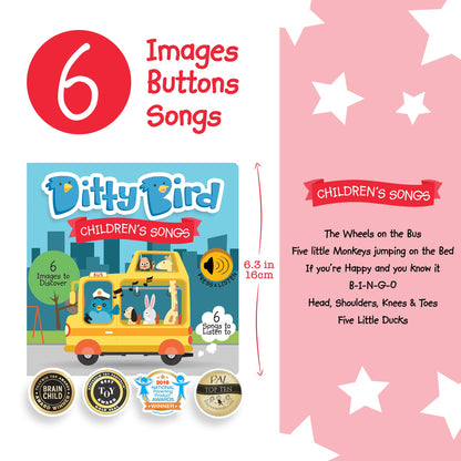 Sound Book - Ditty Bird Song Book (battery operated)