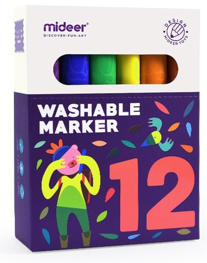 Toy - Mideer Finger Paint / Crayon Markers / Colouring Book / Magnet