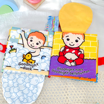 Baby - Cloth Book - Teether - My First Book Sensory play washable Gift Box