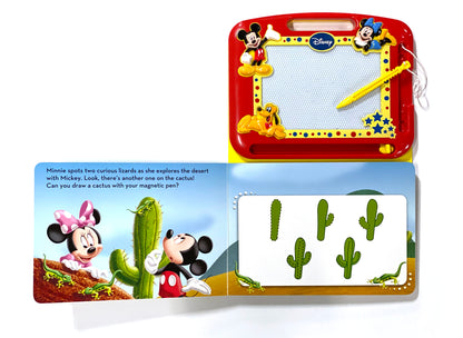 Activity - Magnetic Drawing Board Learning Series: Peppa Pig Disney Mickey Mouse Toy Story