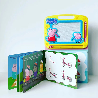 Activity - Magnetic Drawing Board Learning Series: Peppa Pig Disney Mickey Mouse Toy Story