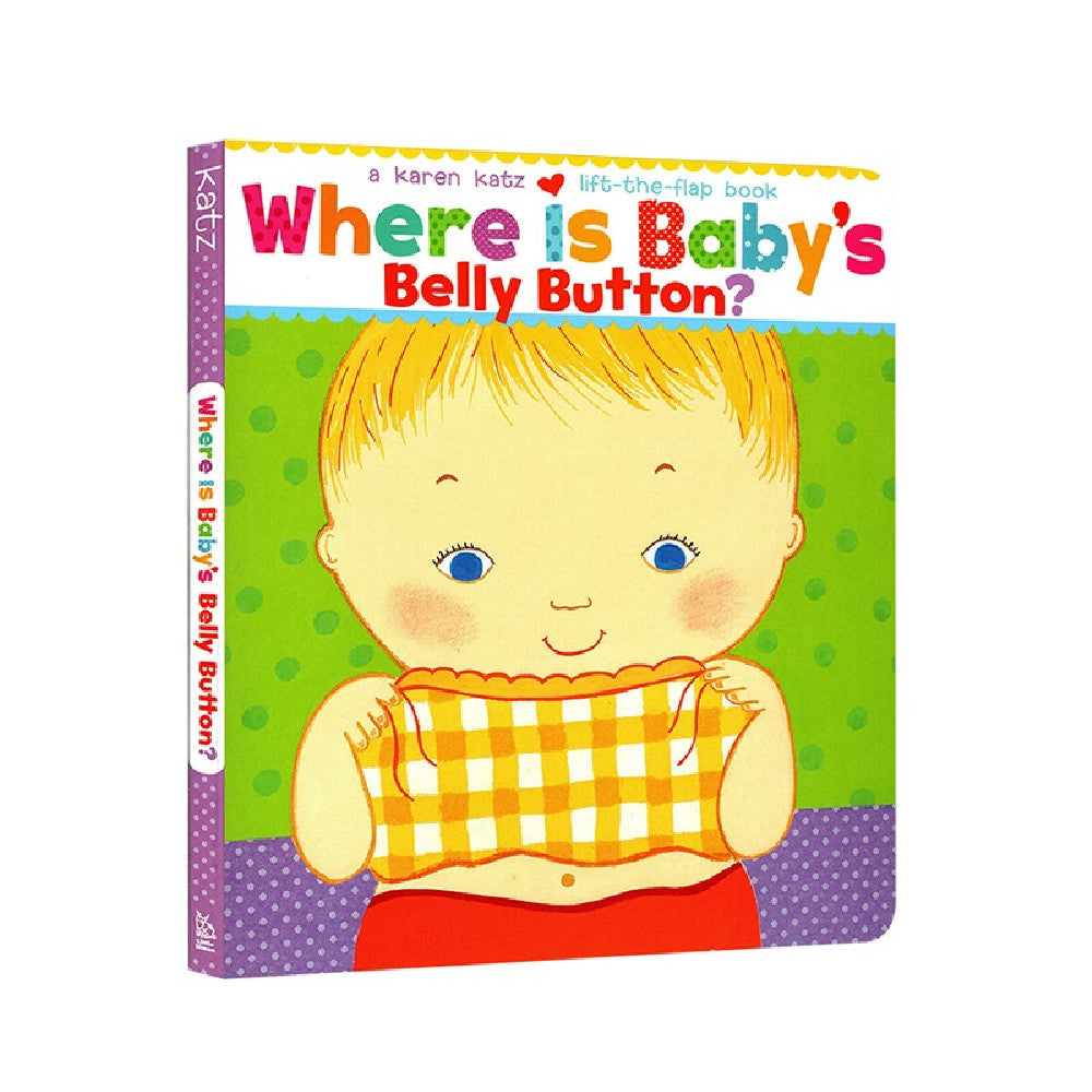 Book - Dear Zoo Where's Spot Baby's Belly Button Board Book