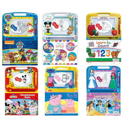 Activity - Magnetic Drawing Board Learning Series: Peppa Pig Disney Mickey Mouse Toy Story