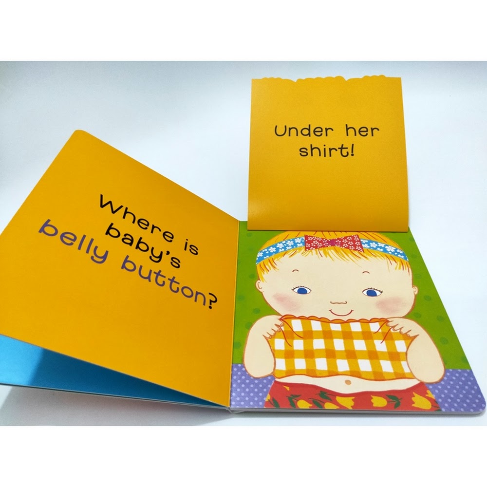 Book - Dear Zoo Where's Spot Baby's Belly Button Board Book